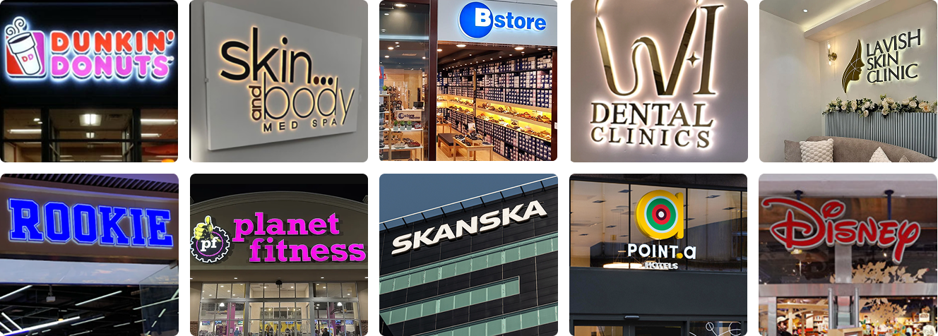 channel letter 3d signs