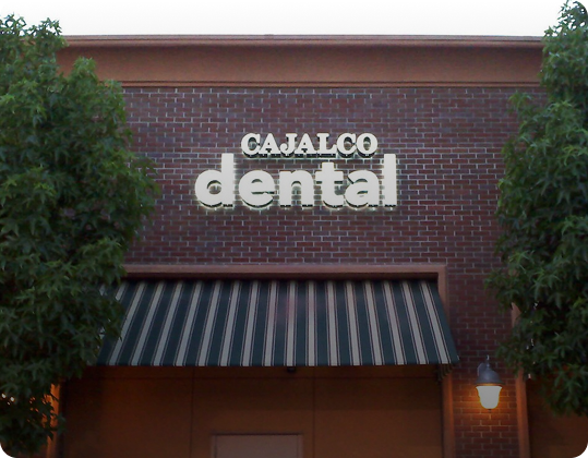 channel letter back and front lit