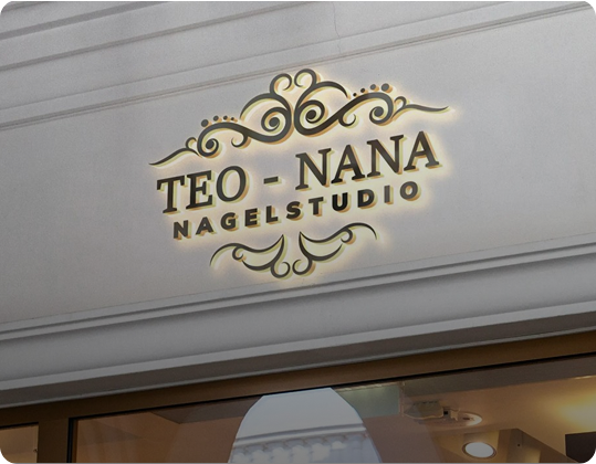 channel letter backlit