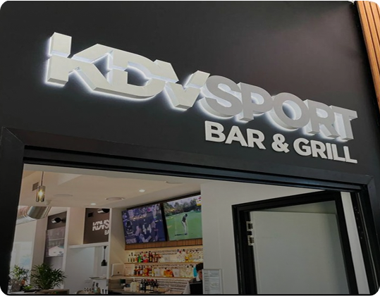 channel letter full lit