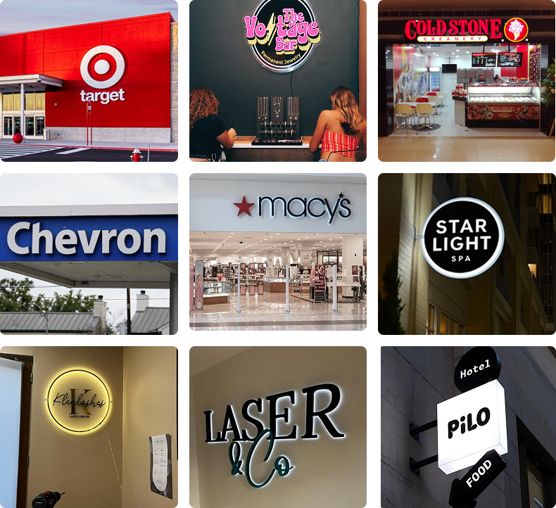 Create Signs® 3D Business signs for Brands