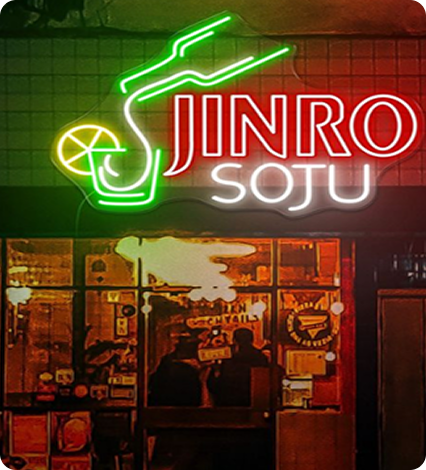 custom neon sign for bar