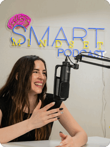 podcast neon sign