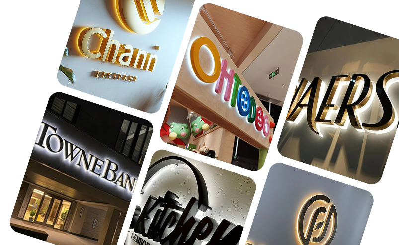 business led signs